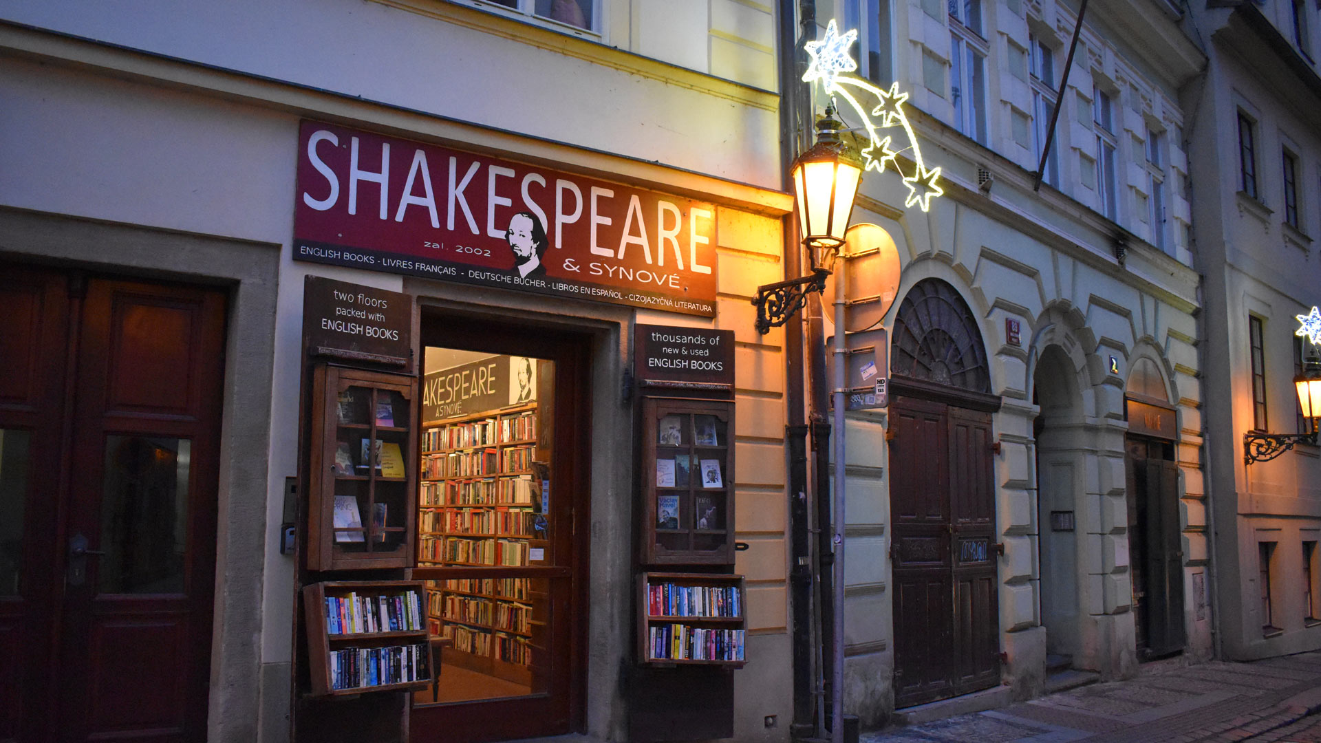 Rincones literarios de Praga, la capital mundial de los libros