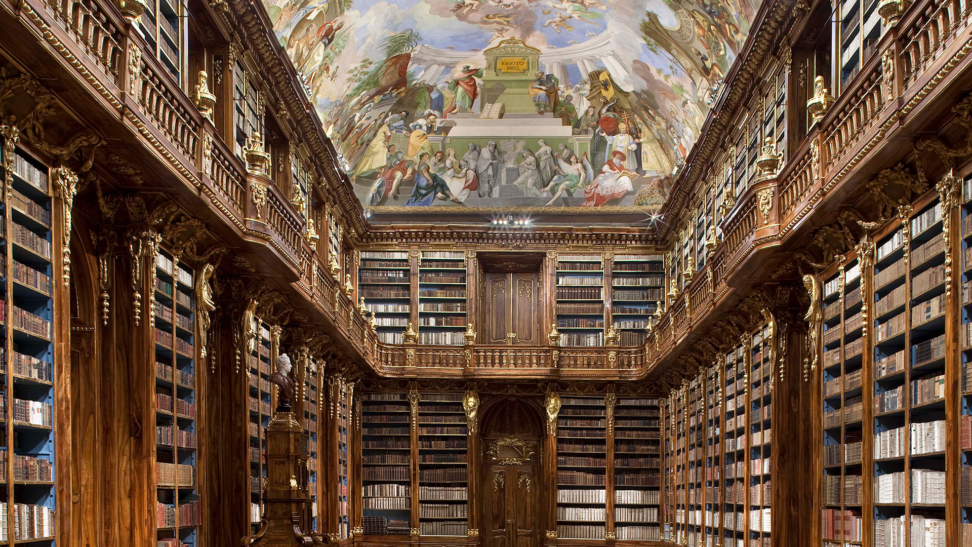 Biblioteca del monasterio de Strahov en chequia