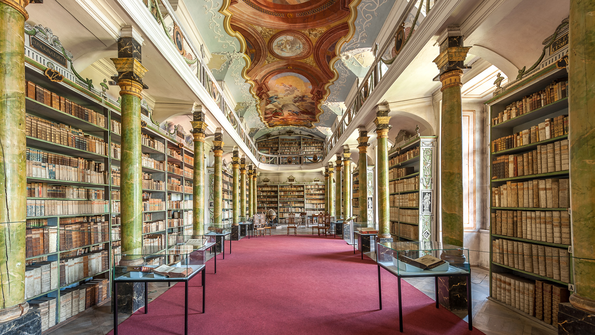 Biblioteca de Broumov en chequia