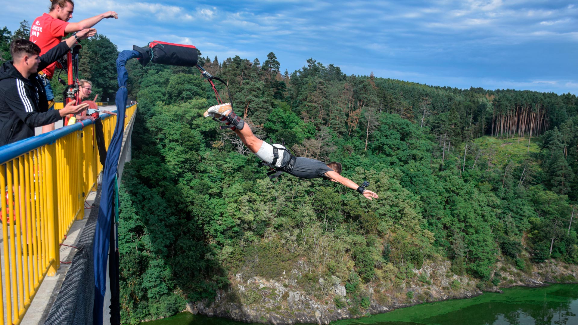 puenting en la republica checa
