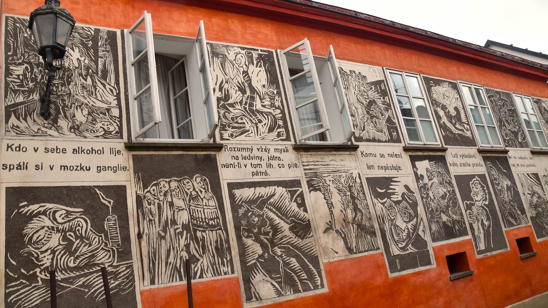 Esgrafiados de Josef Vachal