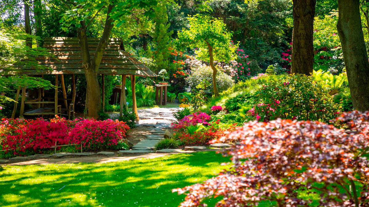 Jardín Botánico de Praga.