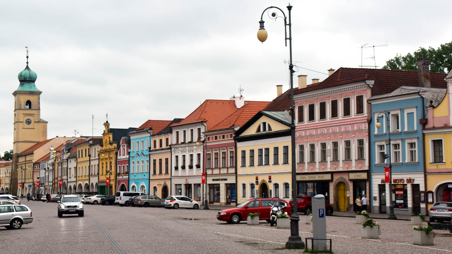 Plaza Smetana en Litomyšl