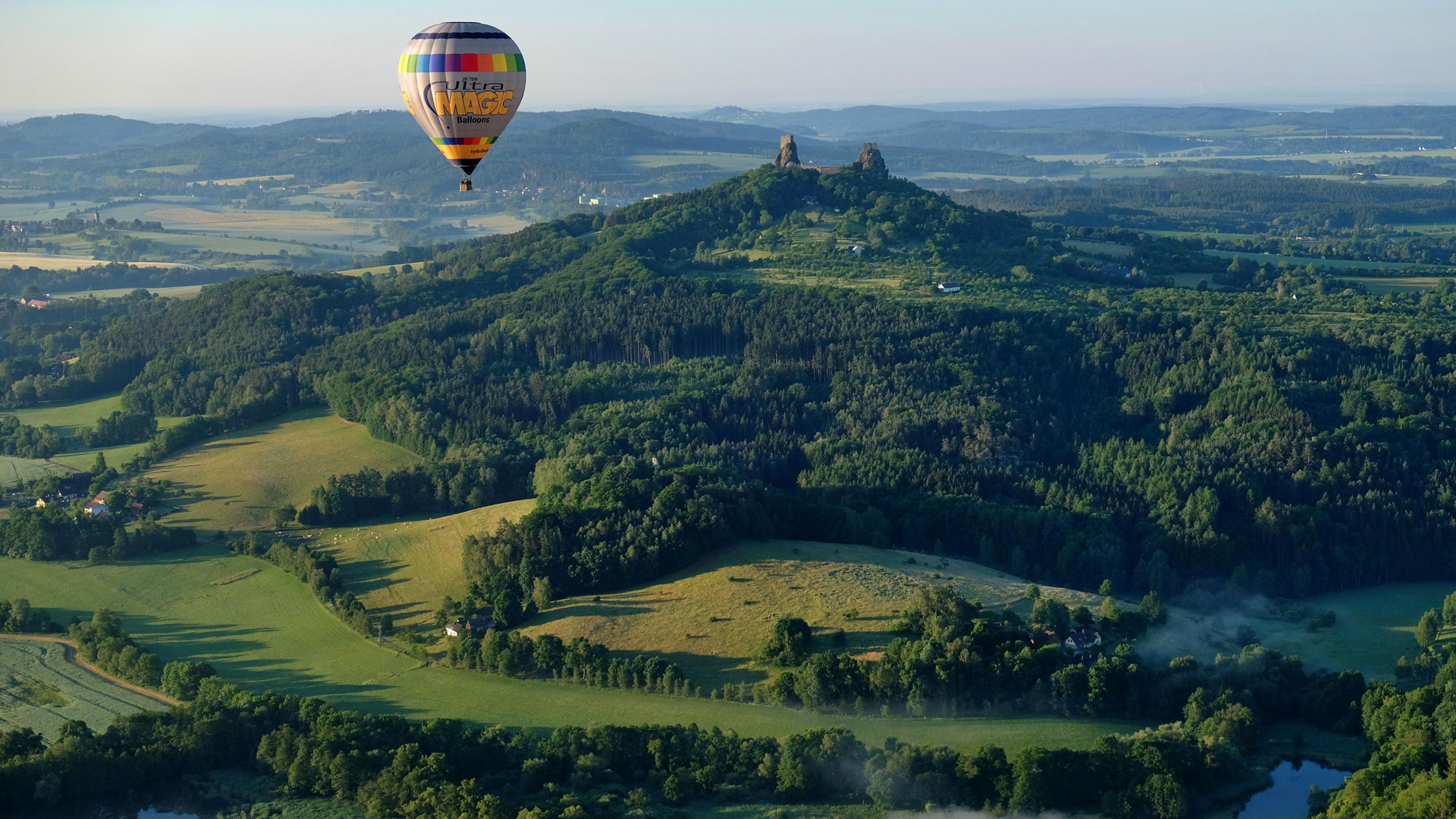 Paraíso de Bohemia en globo