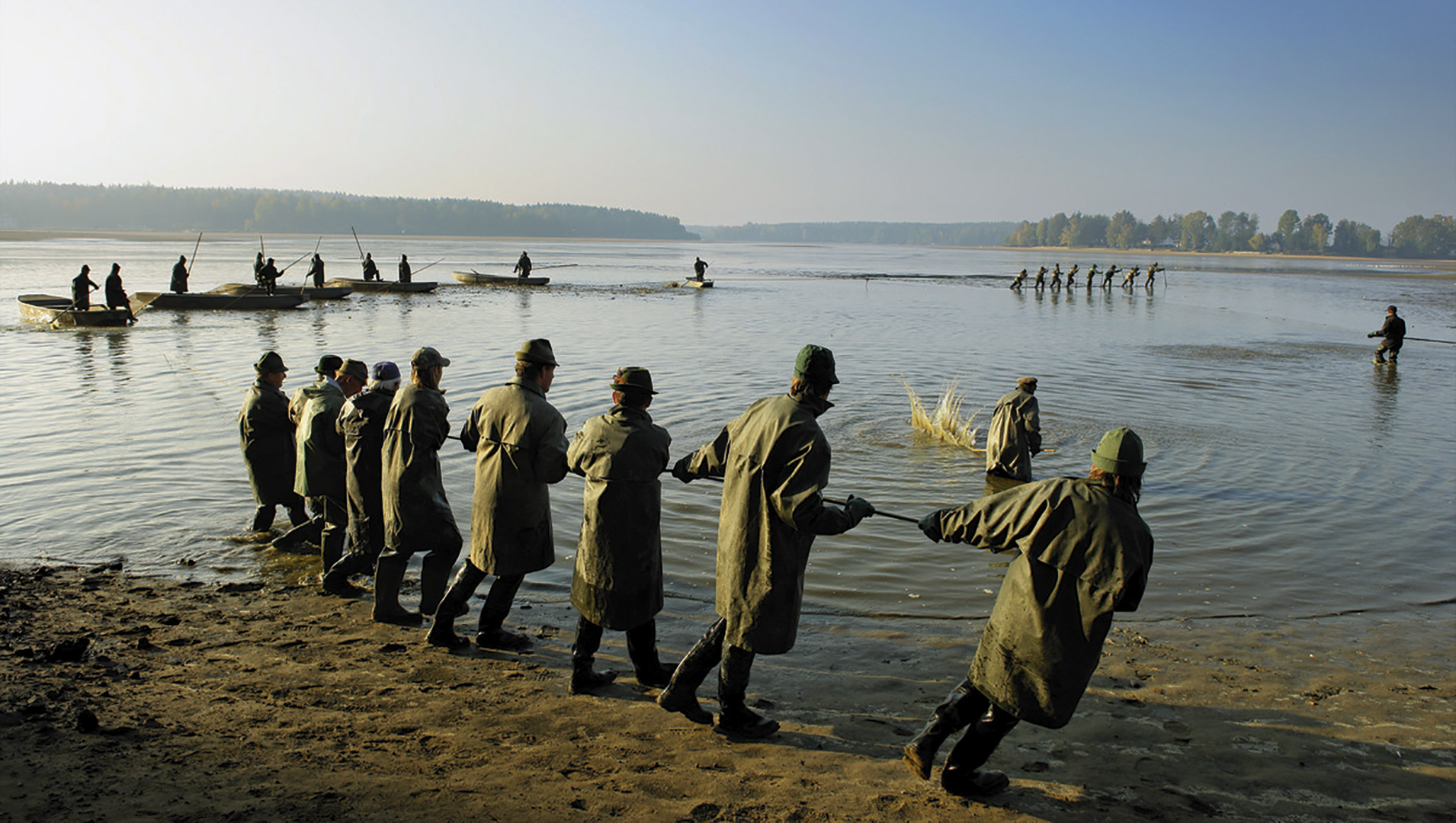 Pesca de carpa en Chequia.