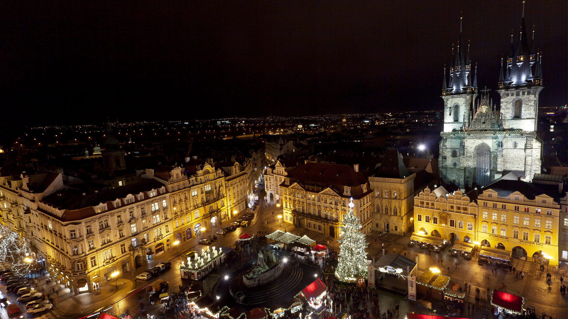 Vistas desde la Torre del Ayuntamiento de Praga