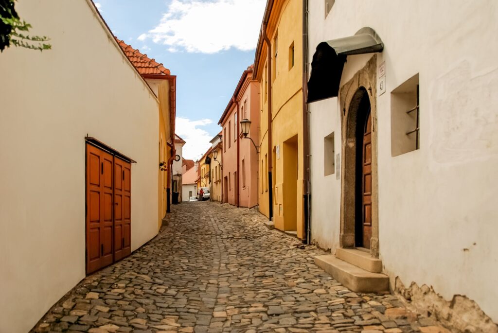 Calles de la Judería de Třebíč.