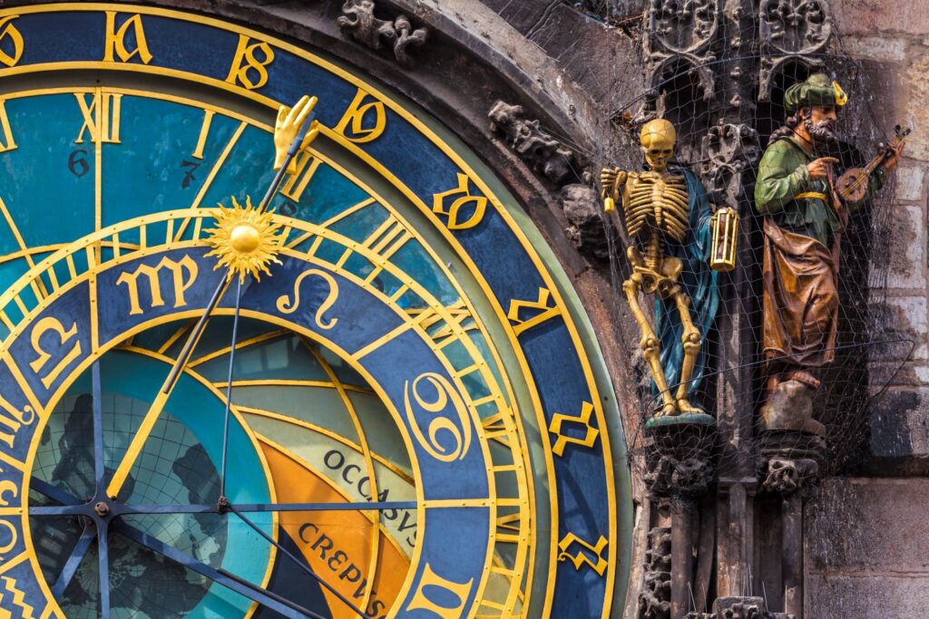 Reloj astronómico de Praga, ideal si viajas a Chequia con niños